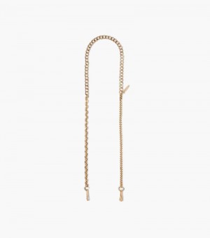 Marc Jacobs The Chain Strap Women Bag Accessories Gold USA | UY4-2709