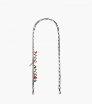Marc Jacobs The Charm Chain Crossbody Strap Women Bag Accessories Multicolor / Silver USA | JI8-2085