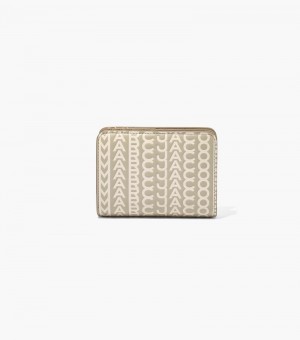 Marc Jacobs The Mini Compact Wallet Women Wallets Khaki USA | DH5-4983