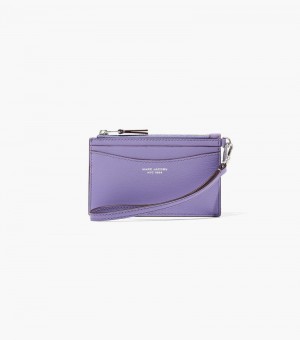 Marc Jacobs The Slim 84 Top Zip Wristlet Women Wristlet Purple USA | SJ8-5640