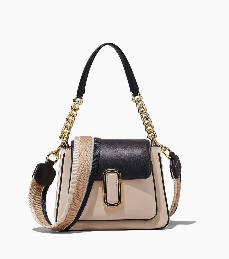 Marc Jacobs The Colorblock J Marc Chain Mini Satchel Women Satchel Bags Multicolor USA | BJ6-0808