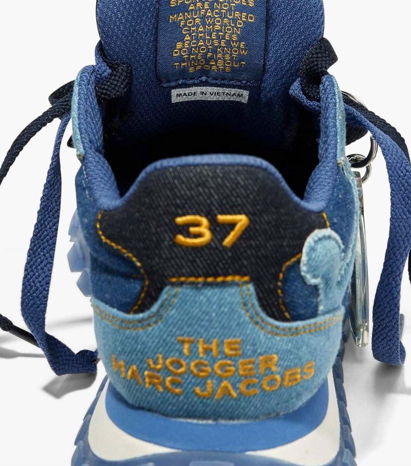 Marc Jacobs The Denim Jogger Women Sneakers Multicolor USA | QO6-3295