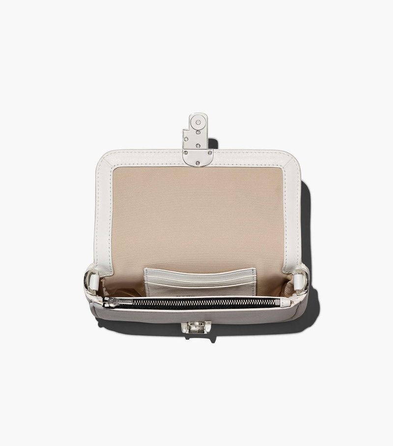 Marc Jacobs The J Marc Mini Bag Women Mini Bags White / Silver USA | KV2-1449