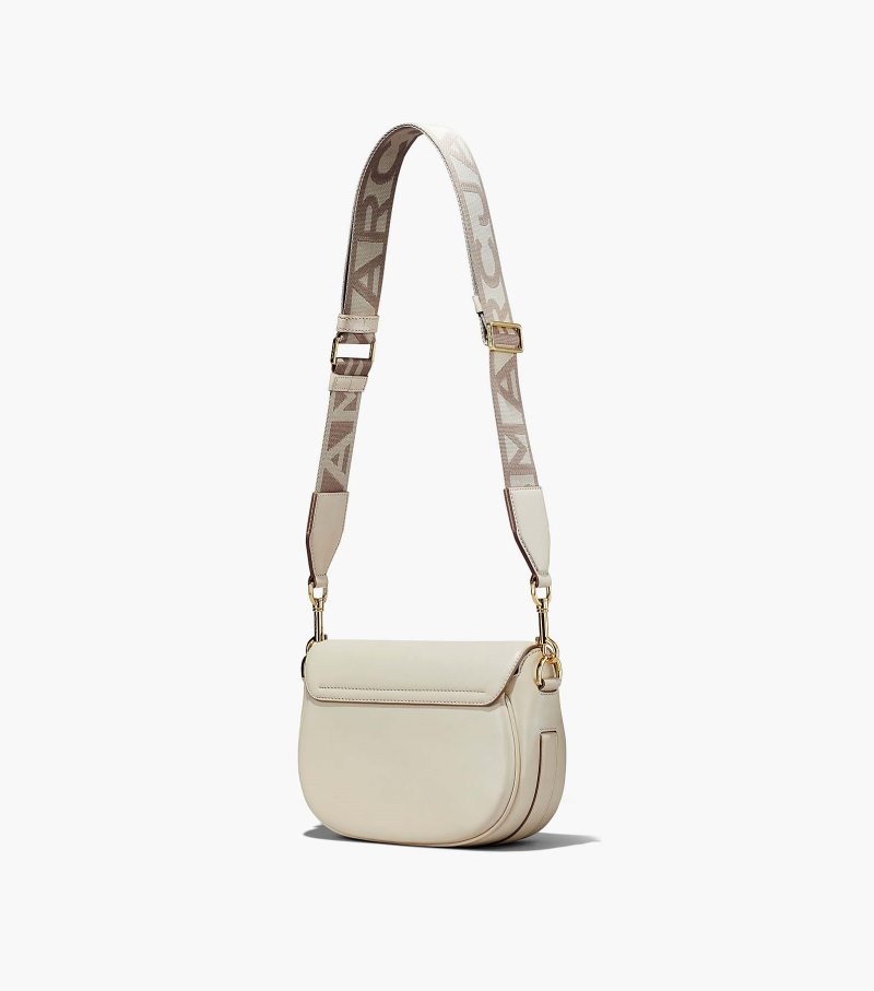 Marc Jacobs The J Marc Saddle Bag Women Saddle Bags White USA | WO4-7007