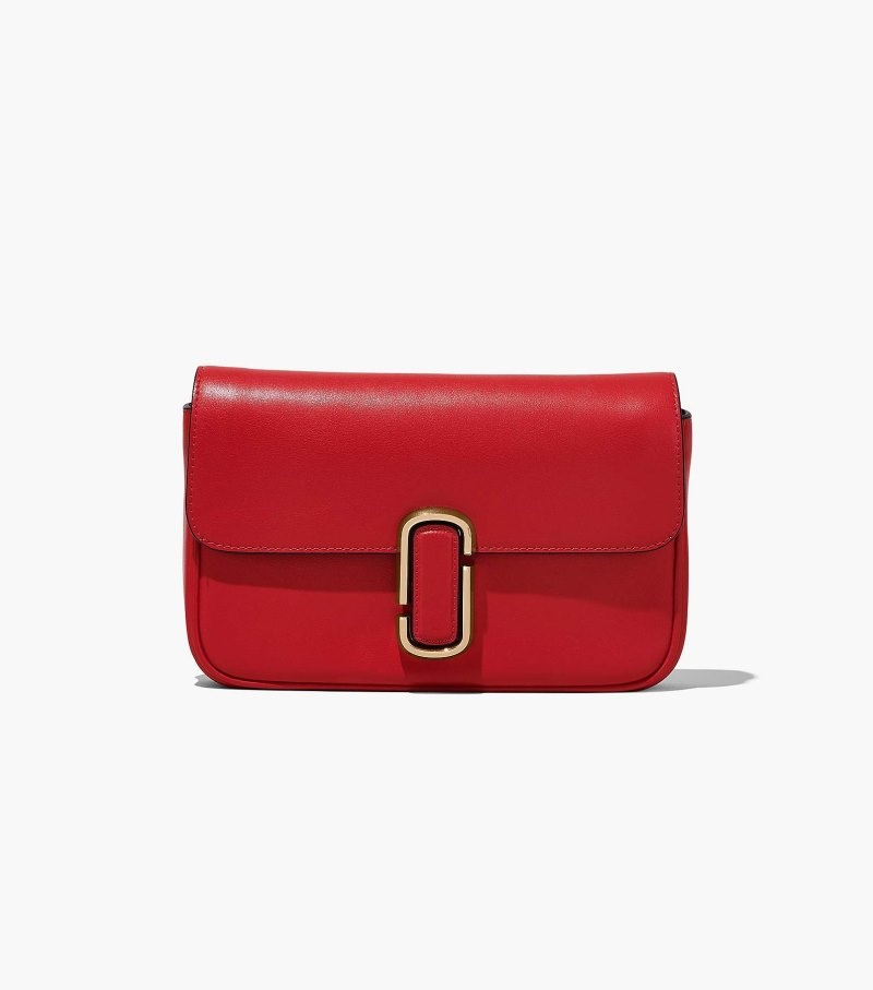 Marc Jacobs The J Marc Soft Shoulder Bag Women Shoulder Bags Red USA | OX5-1126