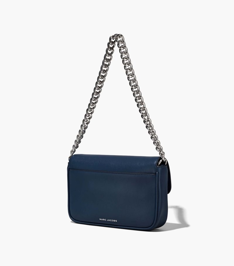 Marc Jacobs The J Marc Soft Shoulder Bag Women Shoulder Bags Blue USA | SV1-3654