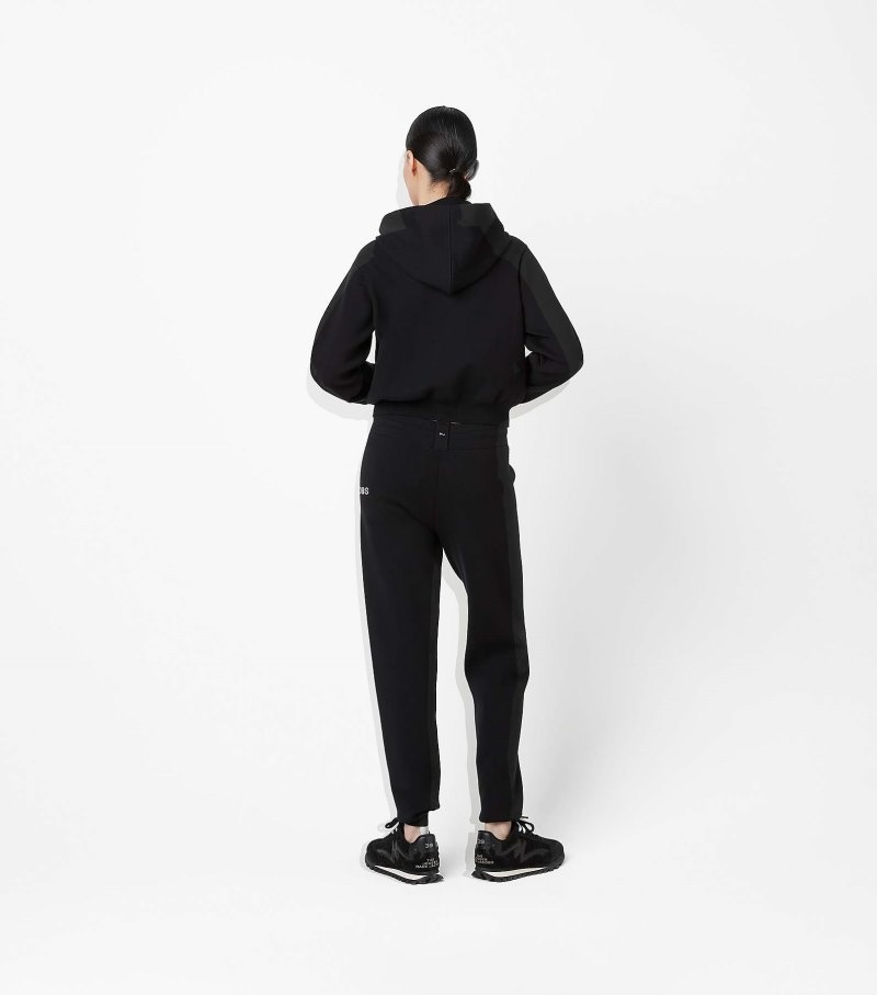 Marc Jacobs The Knit Sweatpant Women Sweatpants Black USA | AV7-7717