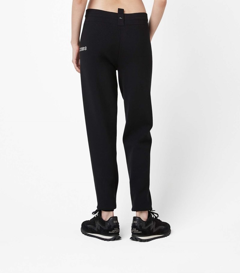 Marc Jacobs The Knit Sweatpant Women Sweatpants Black USA | AV7-7717