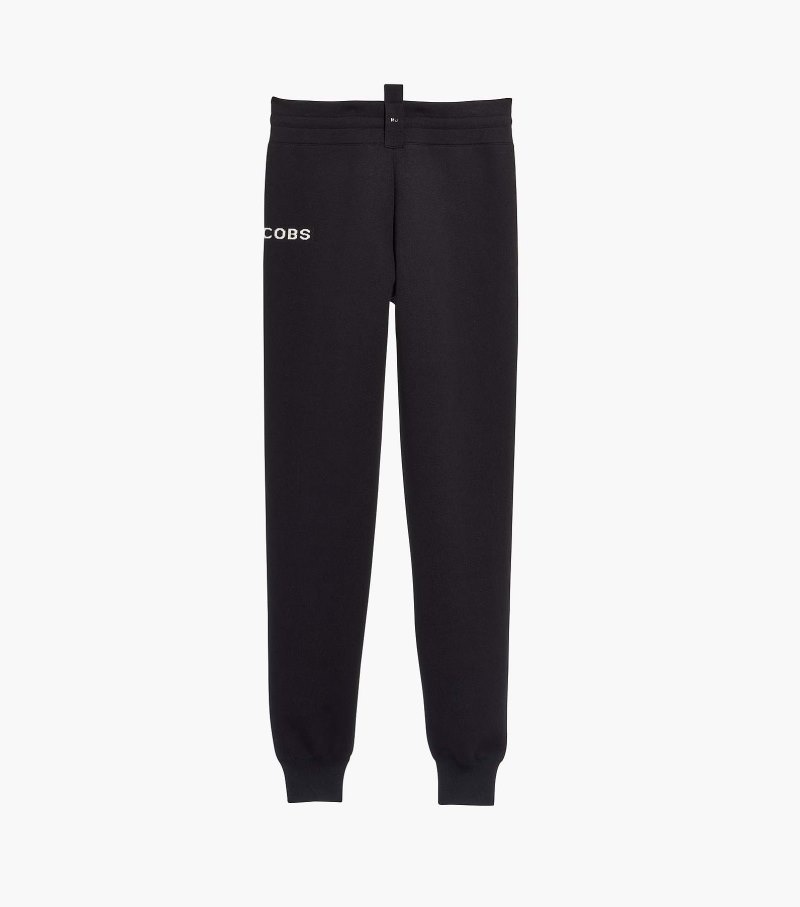 Marc Jacobs The Knit Sweatpant Women Sweatpants Black USA | AV7-7717