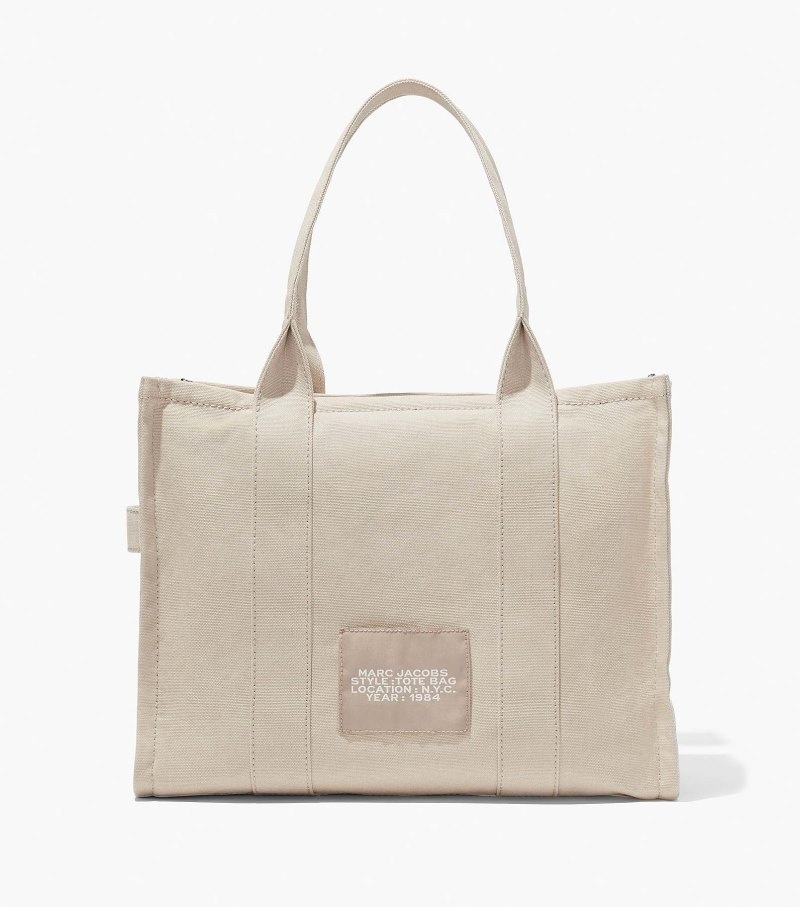 Marc Jacobs The Large Tote Bag Women Tote Bags Beige USA | WT1-7463