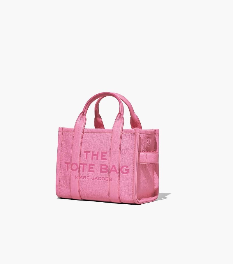 Marc Jacobs The Leather Mini Tote Bag Women Tote Bags Pink USA | OA1-5471
