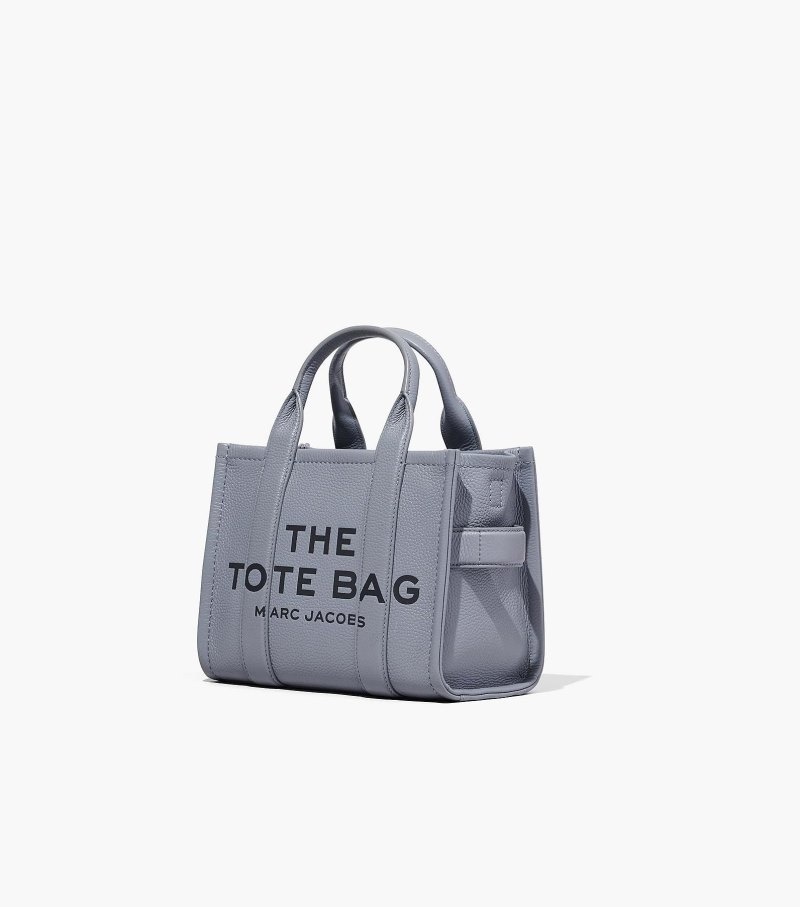 Marc Jacobs The Leather Mini Tote Bag Women Tote Bags Grey USA | PS8-6589