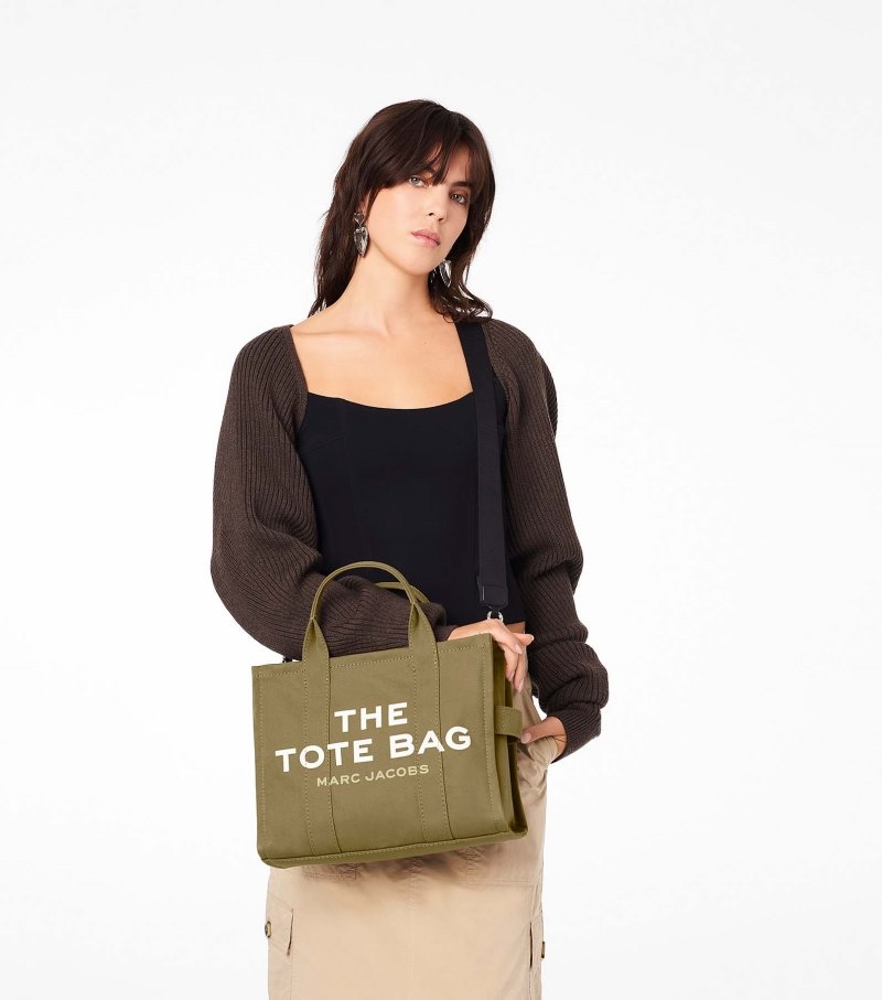 Marc Jacobs The Medium Tote Bag Women Tote Bags Green USA | HU9-8464