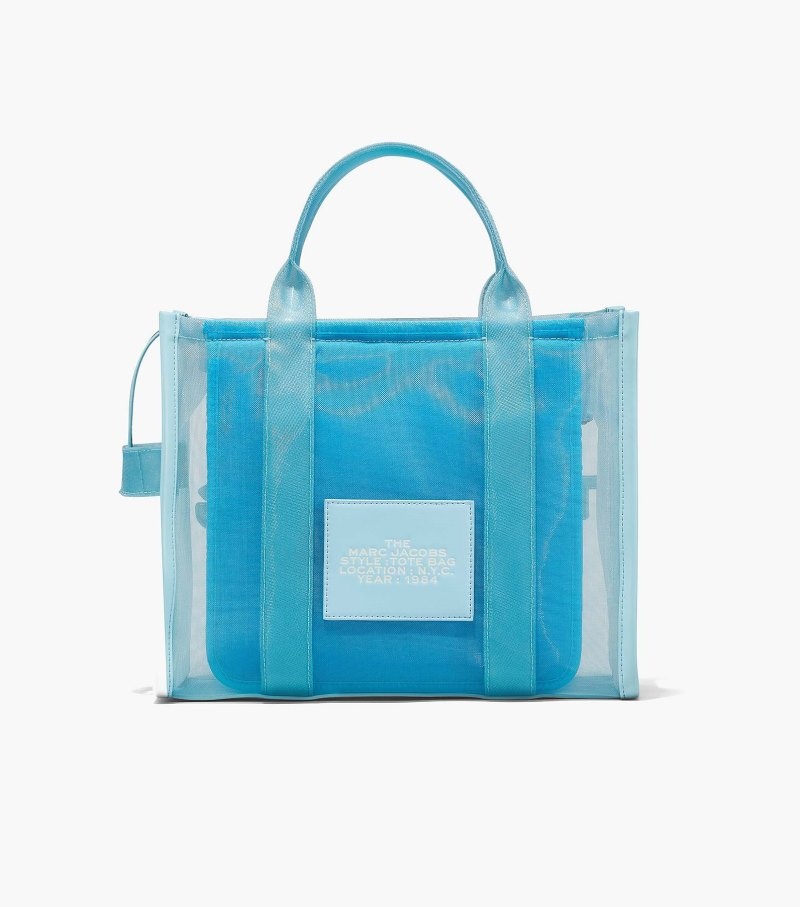 Marc Jacobs The Mesh Medium Tote Bag Women Tote Bags Blue USA | GI1-2177
