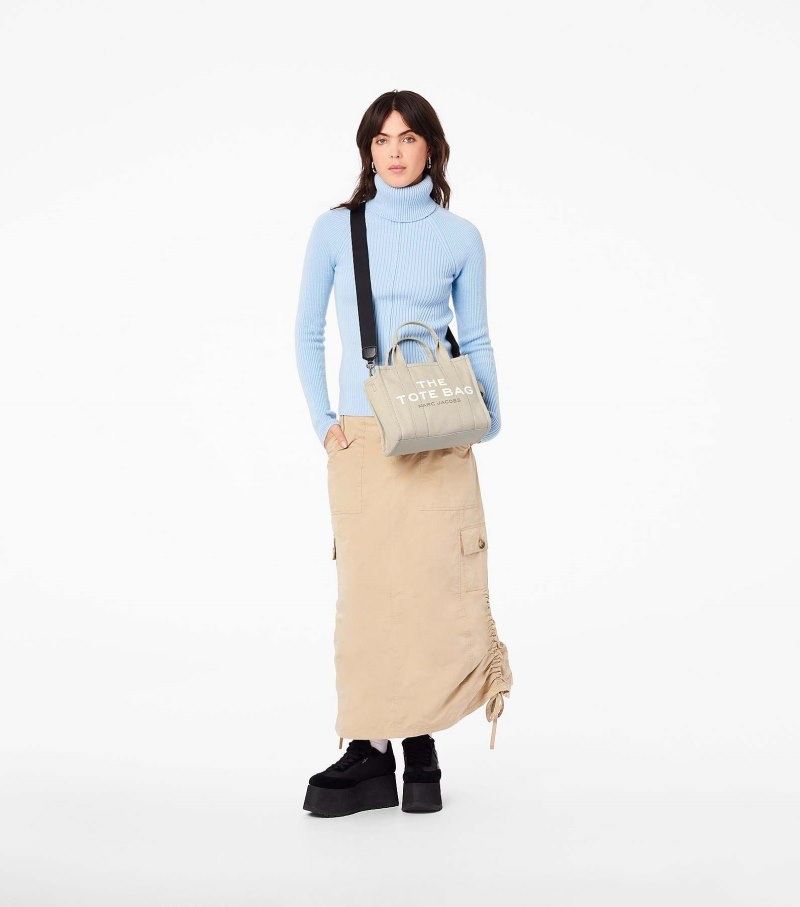 Marc Jacobs The Mini Tote Bag Women Tote Bags Beige USA | KF7-7461