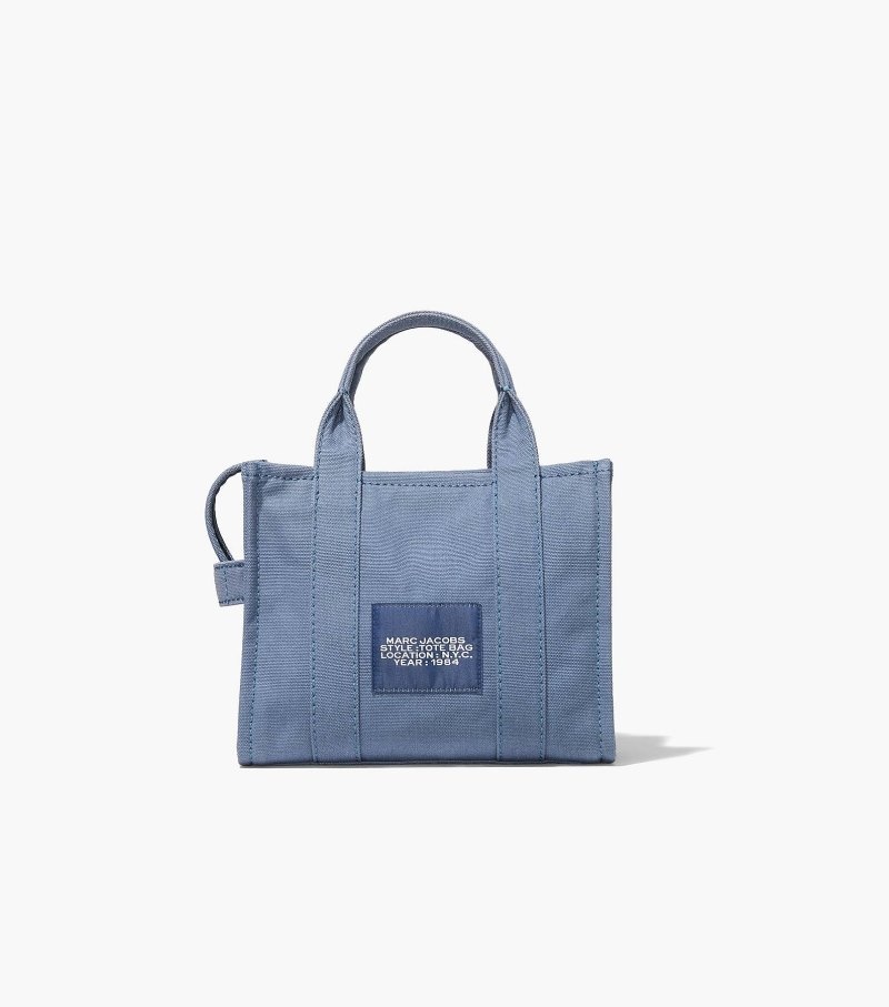 Marc Jacobs The Mini Tote Bag Women Tote Bags Blue Grey USA | FL2-1820