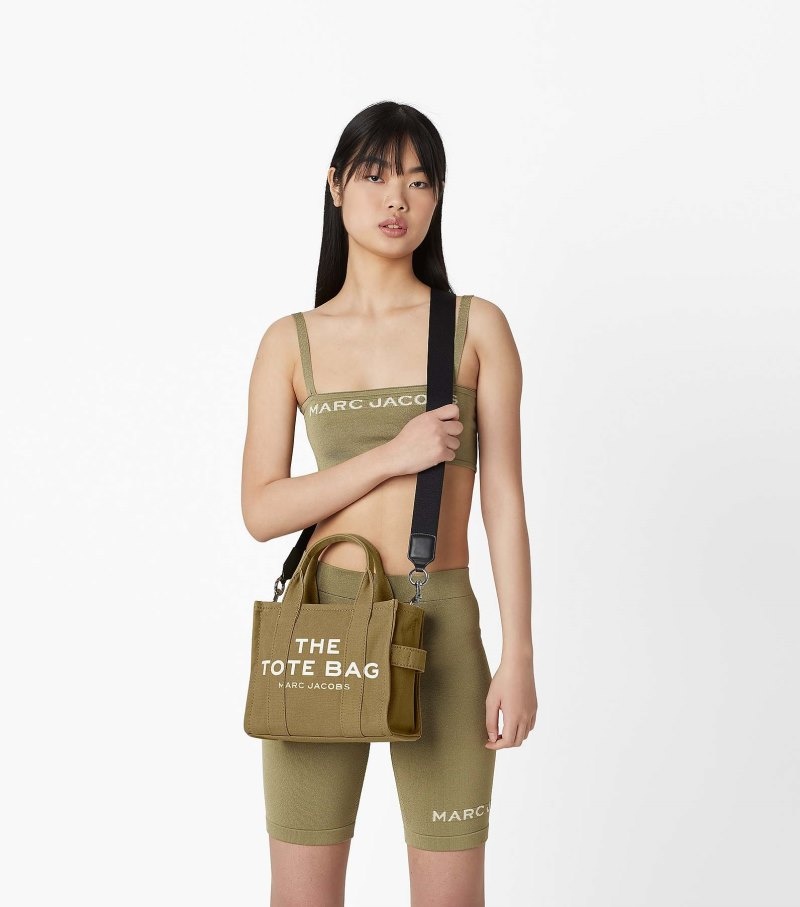 Marc Jacobs The Mini Tote Bag Women Tote Bags Green USA | UD4-1260