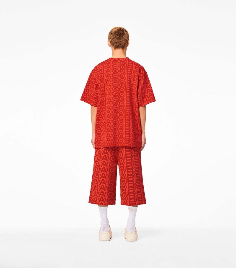 Marc Jacobs The Monogram Big T-Shirt Women T Shirts Orange / Red USA | CT0-6595