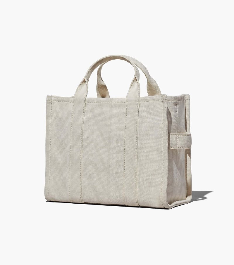 Marc Jacobs The Outline Monogram Medium Tote Bag Women Tote Bags White USA | MW2-8686