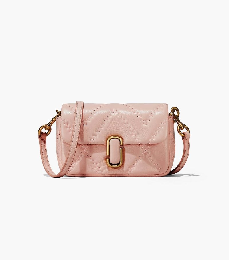Marc Jacobs The Quilted Leather J Marc Mini Bag Women Mini Bags Rose USA | BT3-7791