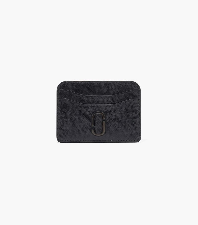 Marc Jacobs The Snapshot Dtm Card Case Women Card Case Black USA | XE6-3247