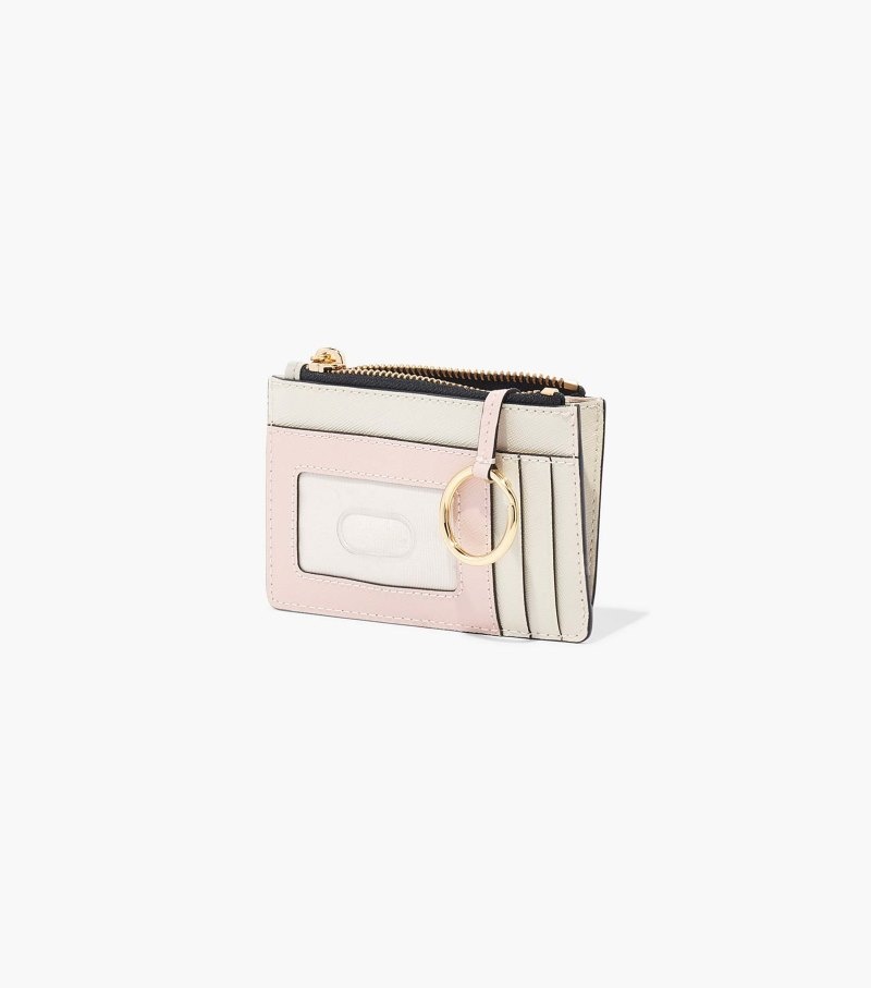 Marc Jacobs The Snapshot Top Zip Multi Wallet Women Wallets Multicolor USA | HH0-2400