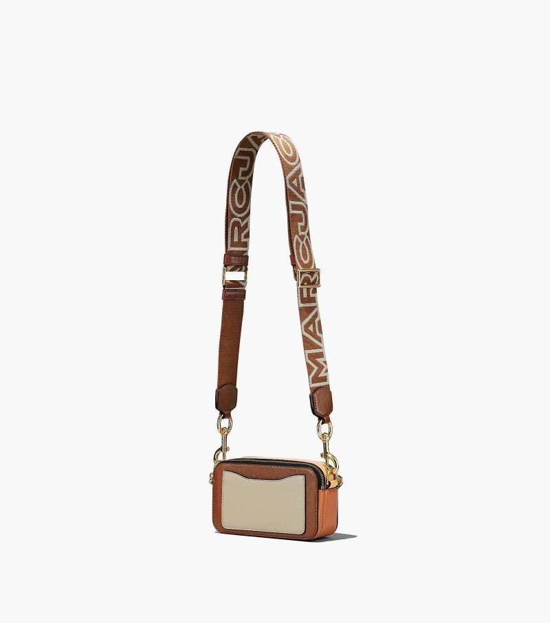 Marc Jacobs The Snapshot Women Camera Bags Chocolate Multicolor USA | YJ2-8817