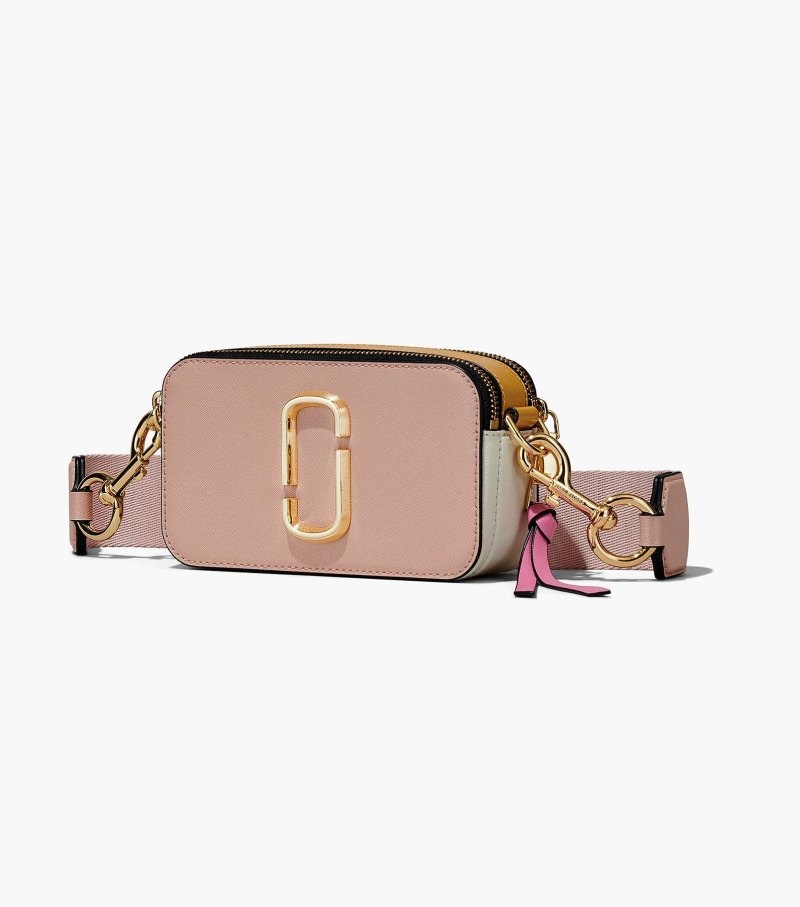 Marc Jacobs The Snapshot Women Camera Bags Rose Multicolor USA | NB4-0033