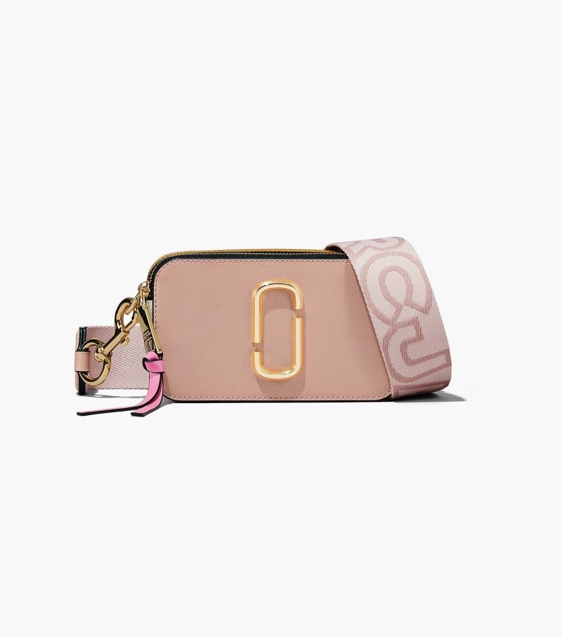 Marc Jacobs The Snapshot Women Camera Bags Rose Multicolor USA | NB4-0033