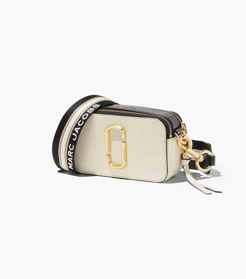 Marc Jacobs The Snapshot Women Camera Bags White Multicolor USA | BW0-3504