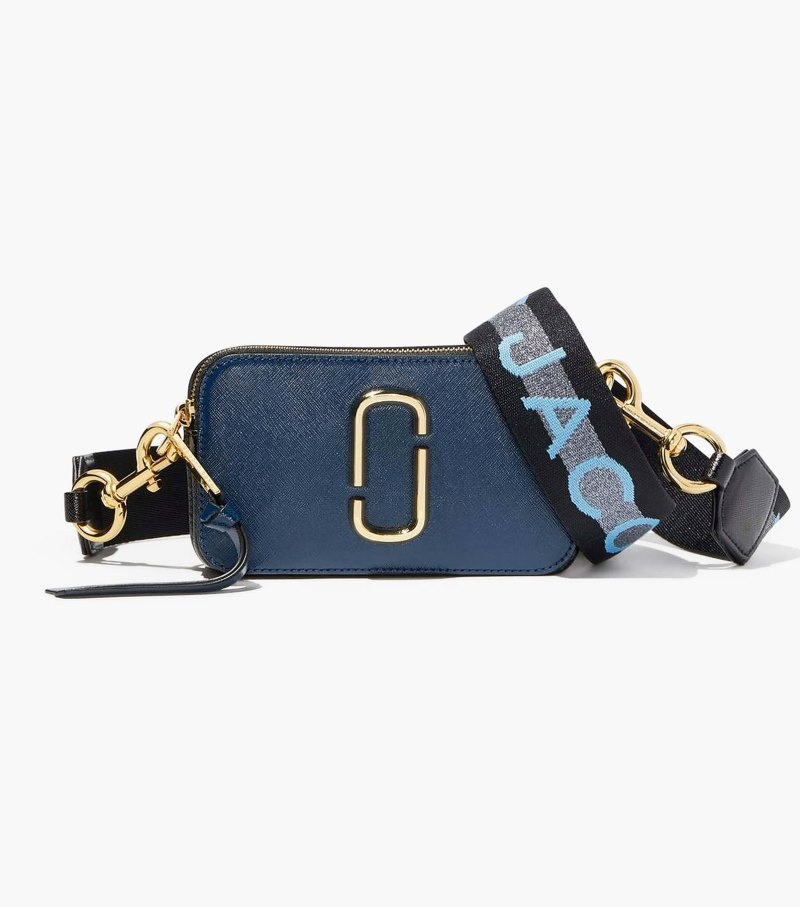 Marc Jacobs The Snapshot Women Camera Bags Blue Multicolor USA | TM6-2701