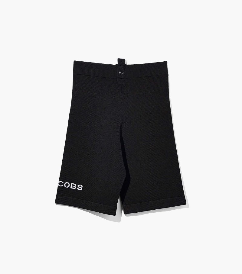 Marc Jacobs The Sport Short Women Shorts Black USA | FV4-3798