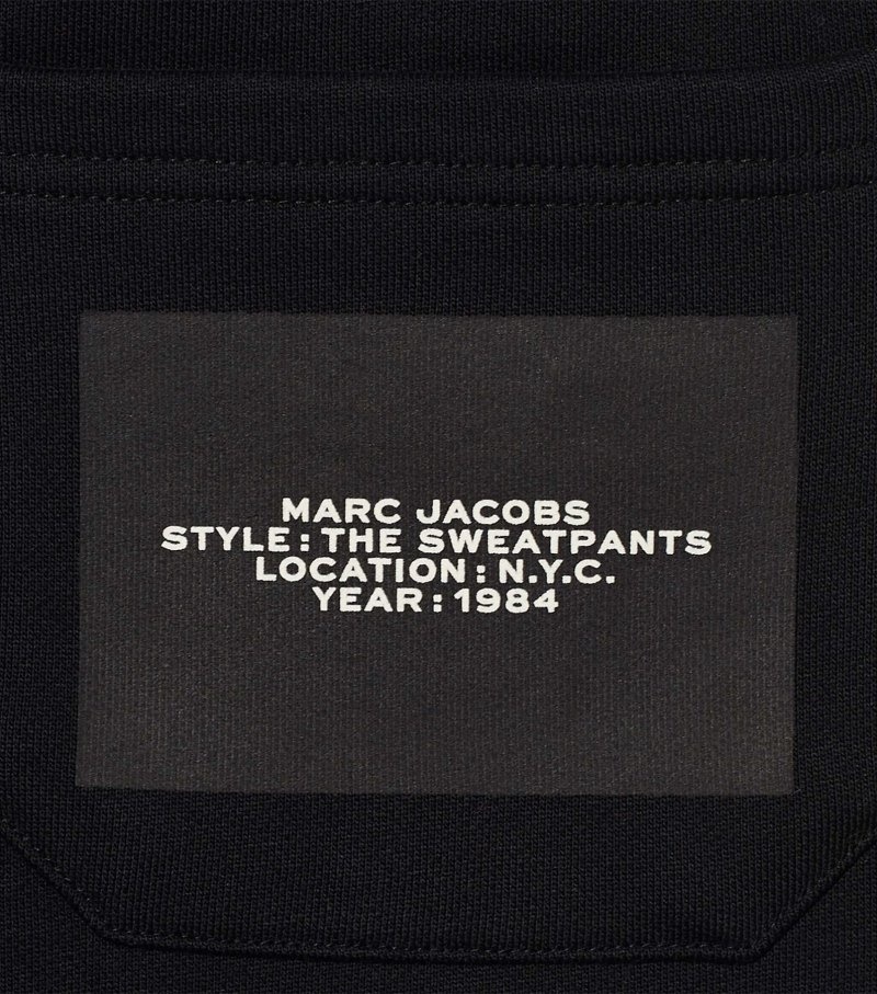 Marc Jacobs The Sweatpant Women Sweatpants Black USA | LF4-6872