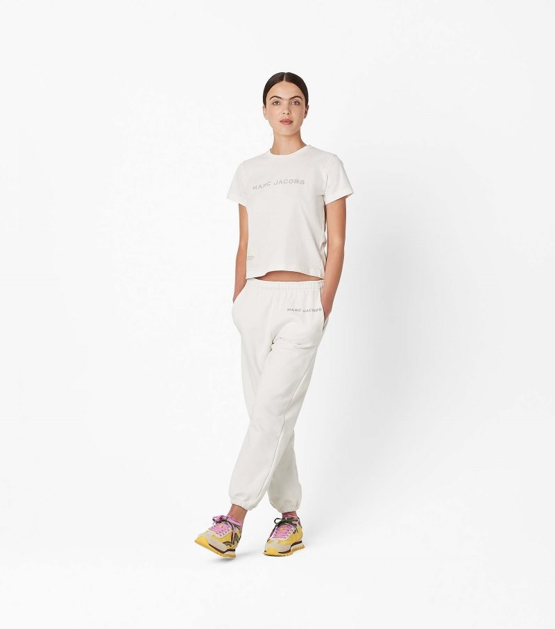 Marc Jacobs The T-Shirt Women T Shirts White USA | SY8-3291