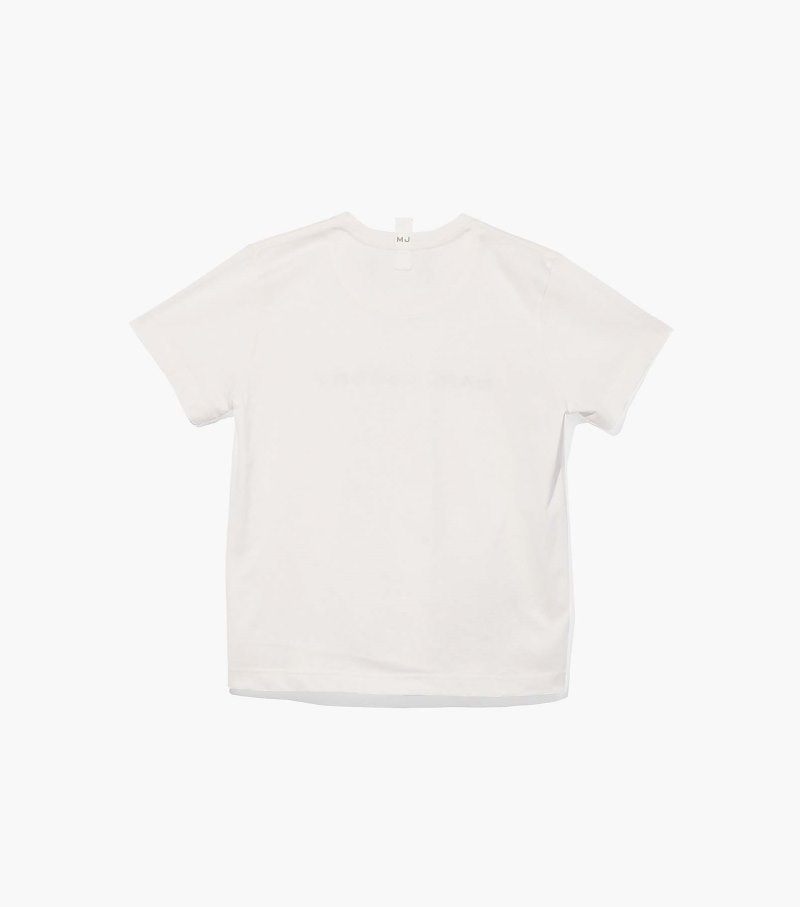 Marc Jacobs The T-Shirt Women T Shirts White USA | SY8-3291