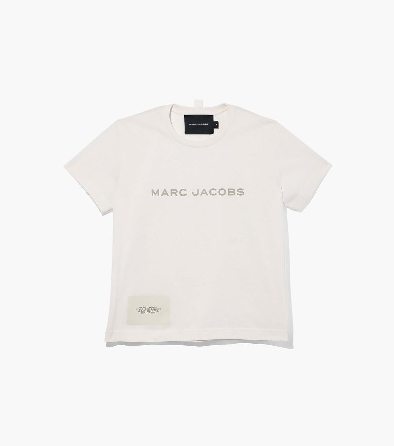 Marc Jacobs The T-Shirt Women T Shirts White USA | SY8-3291