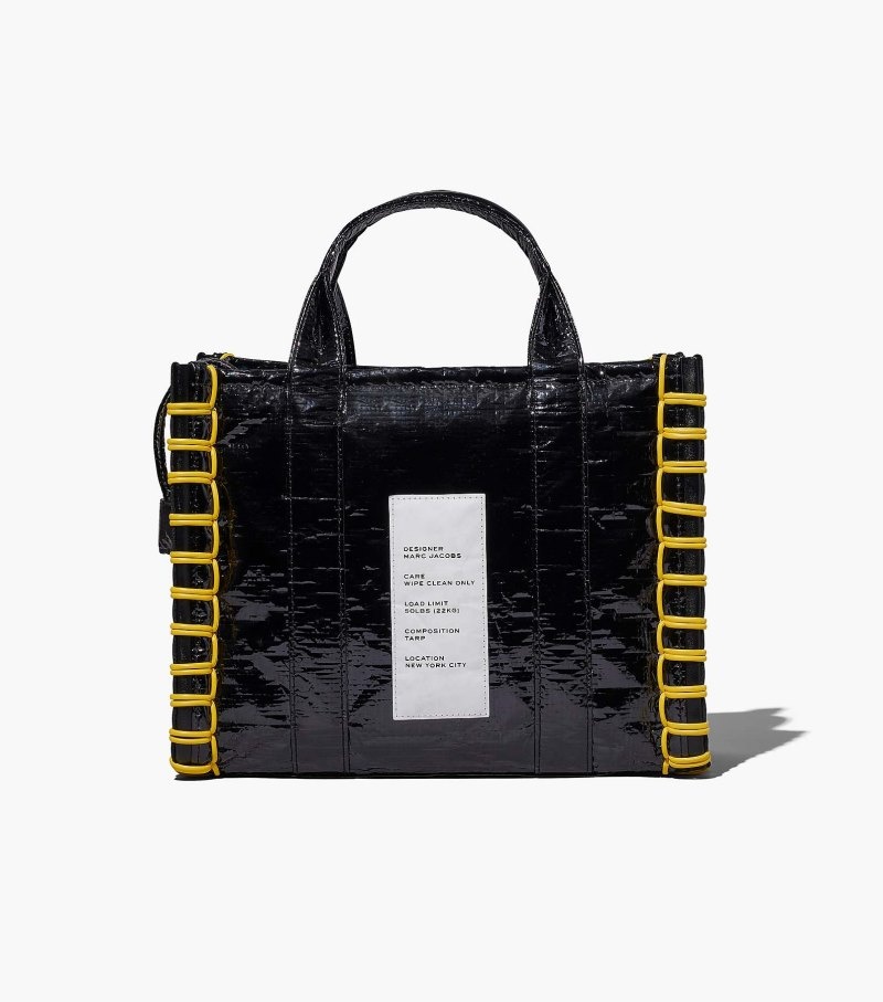 Marc Jacobs The Tarp Medium Tote Women Tote Bags Black USA | PY0-9640