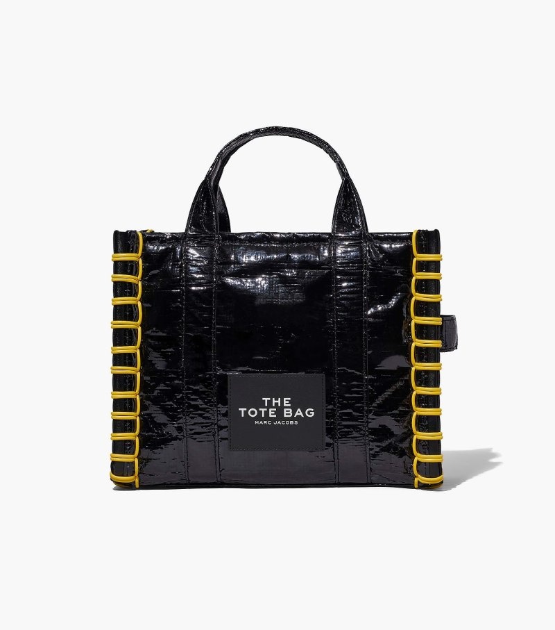 Marc Jacobs The Tarp Medium Tote Women Tote Bags Black USA | PY0-9640