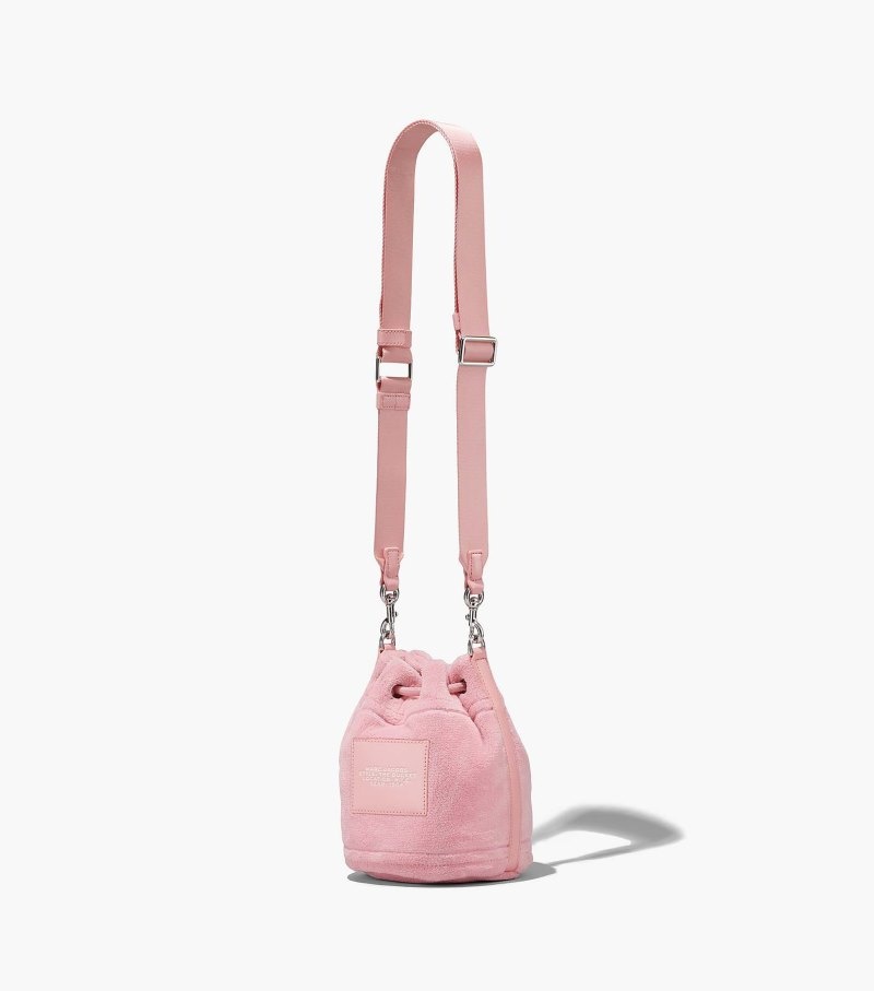 Marc Jacobs The Terry Bucket Bag Women Bucket Bags Light Pink USA | EU4-5155