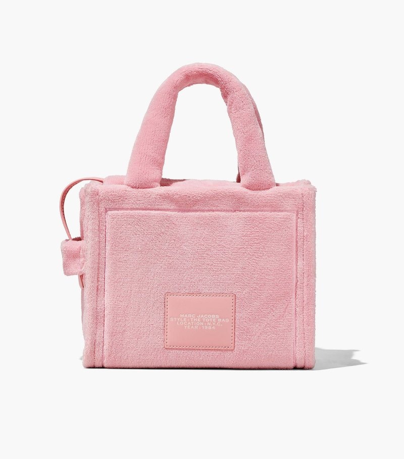 Marc Jacobs The Terry Medium Tote Bag Women Tote Bags Light Pink USA | LH6-1843