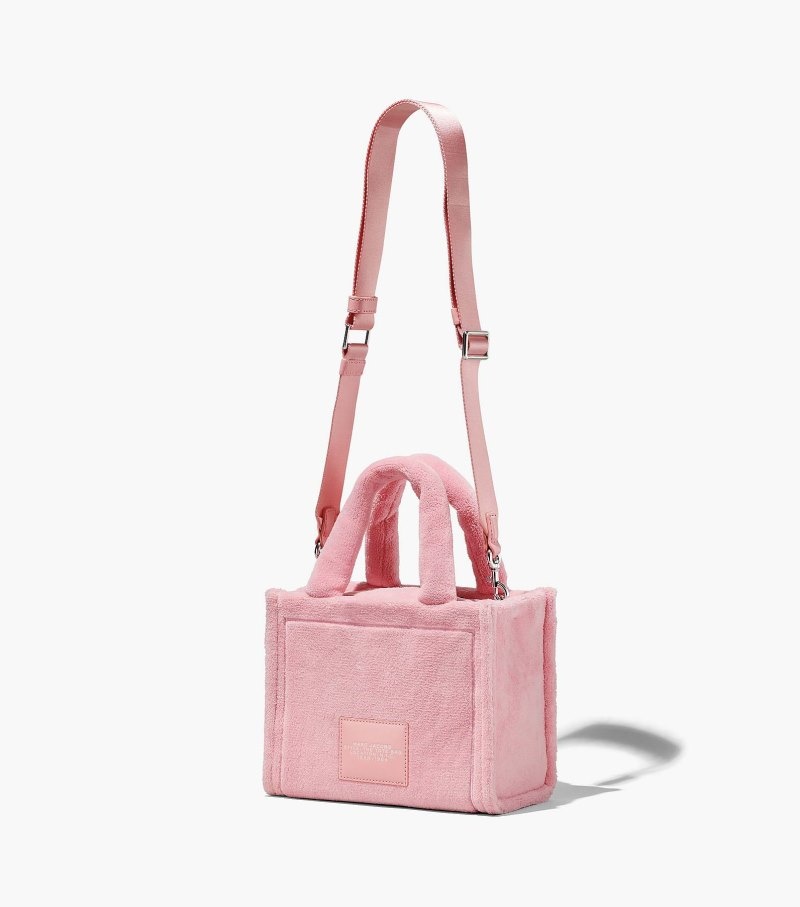 Marc Jacobs The Terry Mini Tote Bag Women Tote Bags Light Pink USA | QV3-8232