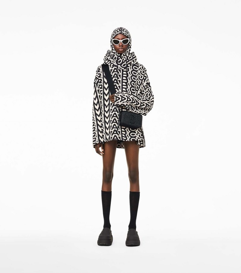 Marc Jacobs The Woven DTM Snapshot Women Camera Bags Black USA | XM6-7697